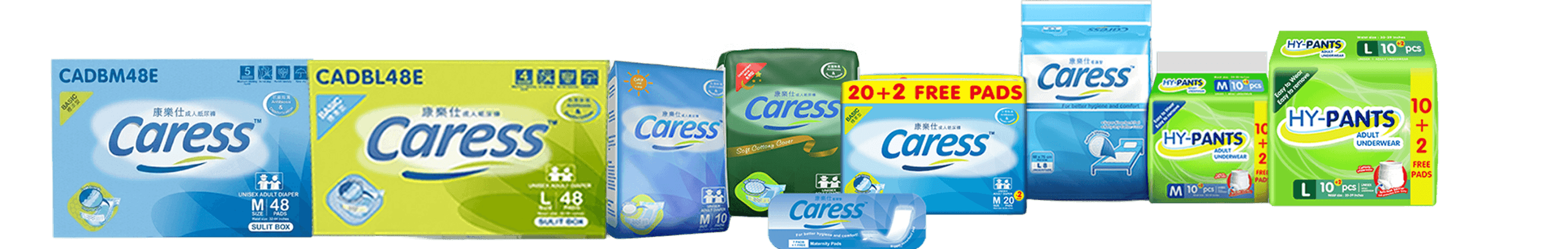 Caress For Women Products