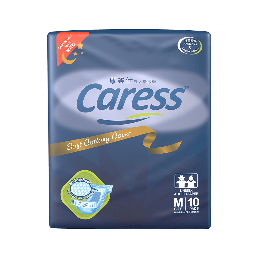 Caress Overnight Maxi 10s Medium