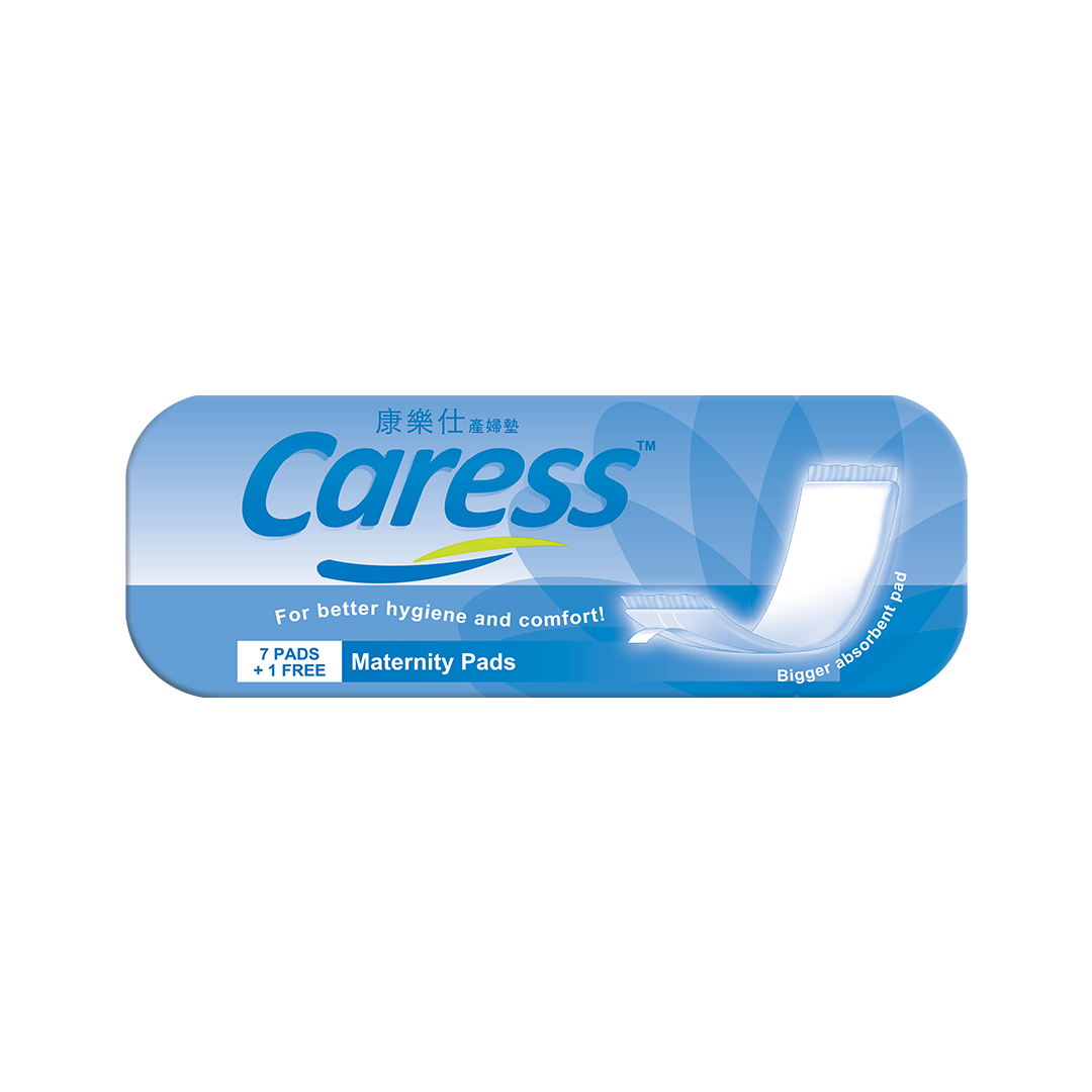 Caress Maternity Pads 8s Regular